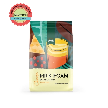 Bột Milk Foam Phô Mai Dans 500gr