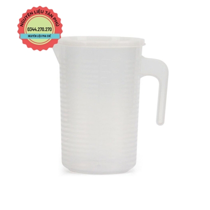 Ca Đong Nhựa Việt Nam 3L5 Vạch Trắng Có Nắp