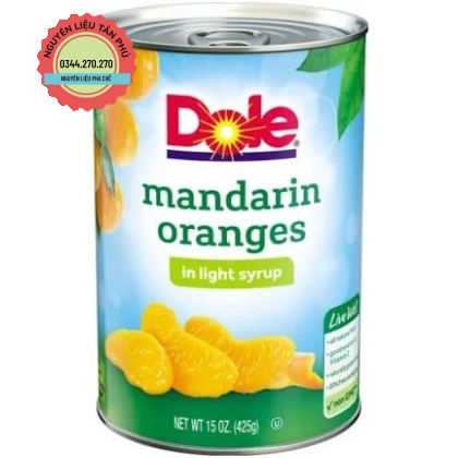 Cam Tươi Ngâm Mandarin Dole 425g