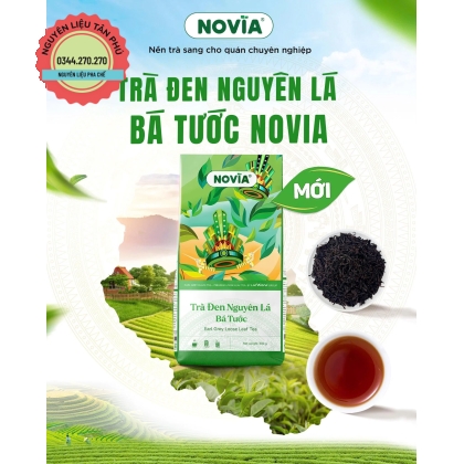 Trà Đen Nguyên Lá Bá Tước Novia 500g