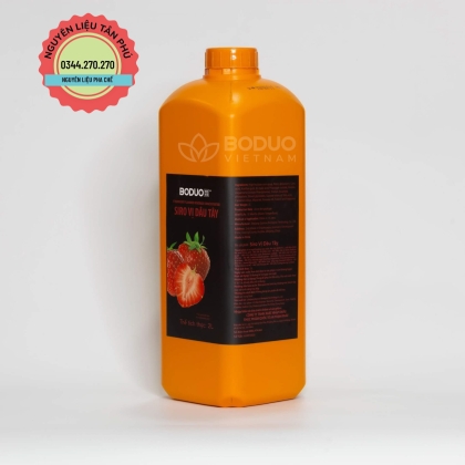 Syrup boduo 2L Hương Dâu