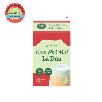 Kem phô mai LÁ DỨA Nhất Hương - Hộp 500g