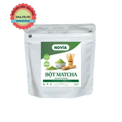 Bột Trà Xanh Matcha Novia Nguyên Chất 100gr