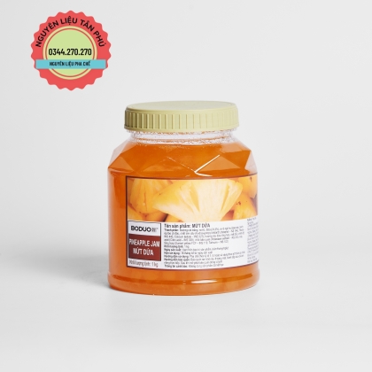 Mứt Dứa Thơm Boduo 1KG(Mua 1 thùng giảm 5k/ 1 hộp)