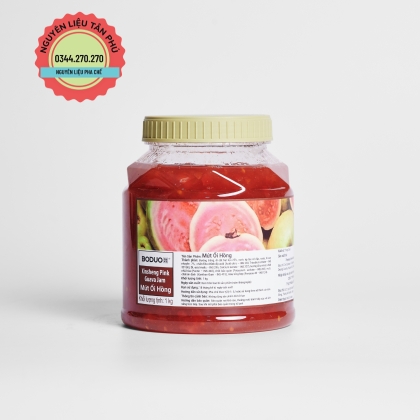 Mứt Ổi Hồng Boduo 1KG(Mua 1 thùng giảm 5k/ 1 hộp)