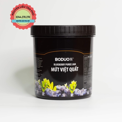 Mứt Boduo Việt Quất 1.3KG (Mua 1 thùng giảm 5k/ 1 hộp)