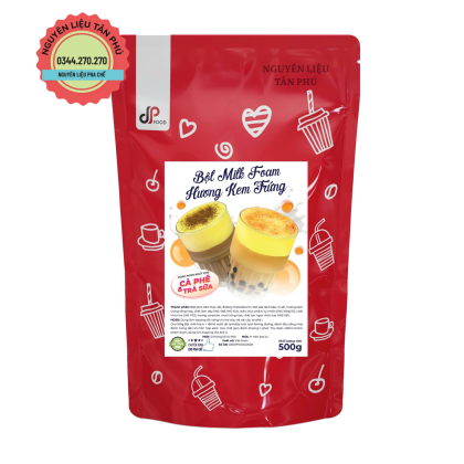 Bột Milk Foam Hương Kem Trứng DPFOOD 500gr