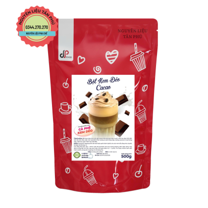 Bột Kem Dẻo Cacao DPFOOD 500gr