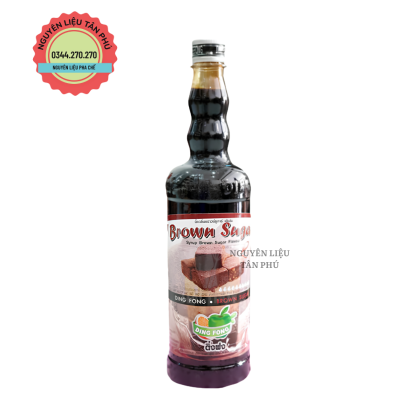 Siro Ding Fong Thái Lan Đường Đen 750ml (Giảm 2k/ 1 chai khi mua 1T)