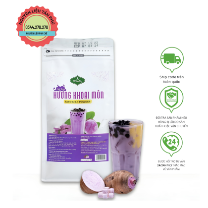 Bột trà sữa khoai môn Thảo Vy - gói 1kg