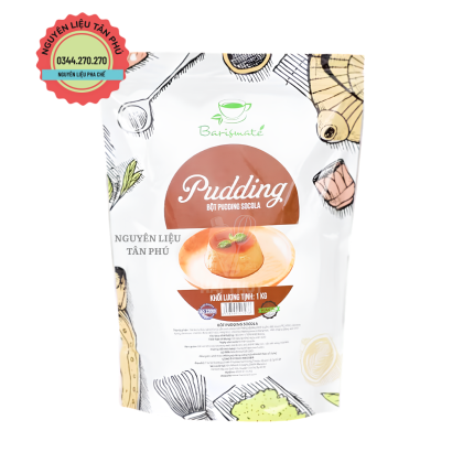  Bột Pudding Barismate Socola 1KG