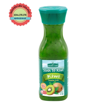 Sinh Tố Kiwi Golden Farm 1L (Giảm 2k/ 1 chai khi mua 1T)