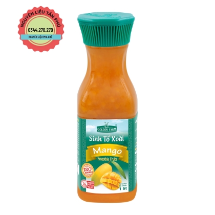 Sinh Tố Xoài Golden Farm 1L (Giảm 2k/ 1 chai khi mua 1T)