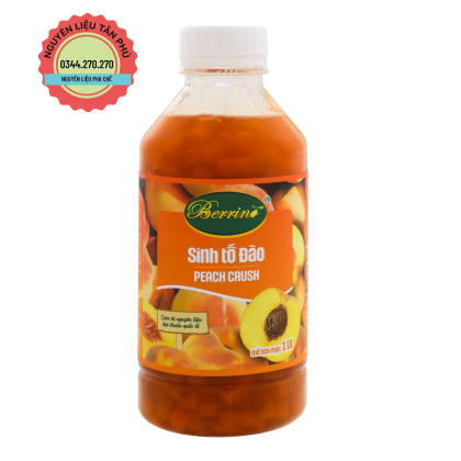 Sinh Tố Berrino Đào 1L (Giảm 2k/ 1 chai khi mua 1T)