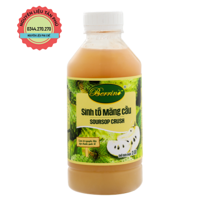 Sinh Tố Berrino Mãng Cầu 1L (Giảm 2k/ 1 chai khi mua 1T)