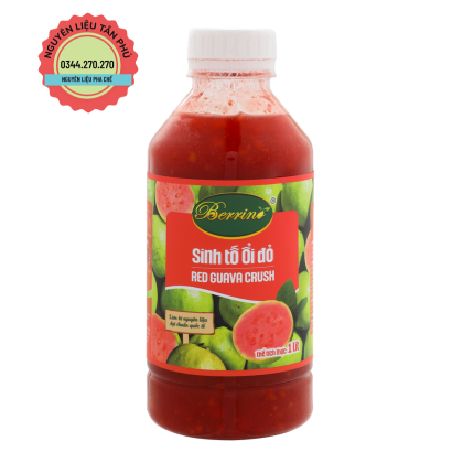 Sinh Tố Berrino Ổi Đỏ 1L (Giảm 2k/ 1 chai khi mua 1T)