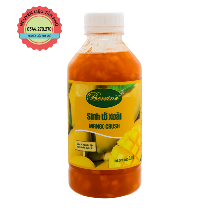 Sinh Tố Berrino Xoài 1L (Giảm 2k/ 1 chai khi mua 1T)