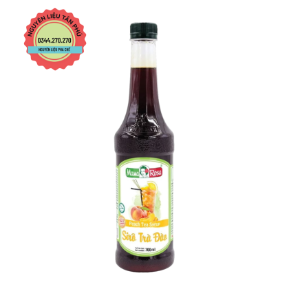 Sirô Mama Rosa 700ml Trà Đào