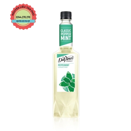 Siro Bạc Hà Trắng Davinci – Davinci Peppermint Syrup (750ml)
