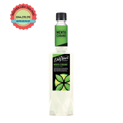 Syrup Davinci Menta Cubano 750ml