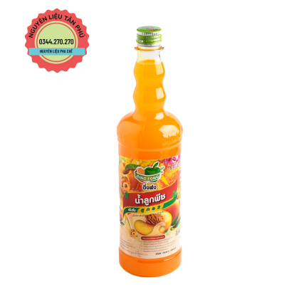 Syrup Thái Lan Ding Fong Đào 750ml