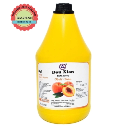 Syrup Douxian 2.5kg Đào