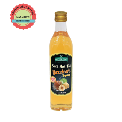 Syrup Golden Farm Hạt Dẻ 520ml