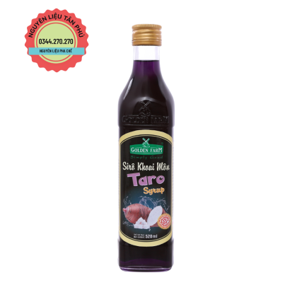Syrup Golden Farm Khoai Môn 520ml