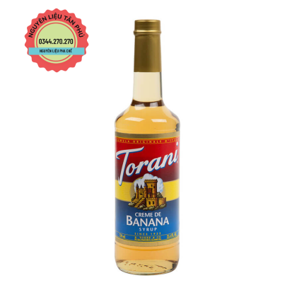 Syrup Torani Chuối (Banana) 750ml Chất Lượng