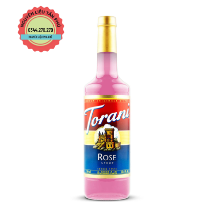 Syrup Torani Hoa Hồng 750ml