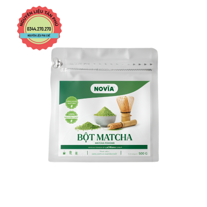 Bột Trà Xanh Matcha Novia Nguyên Chất 500gr
