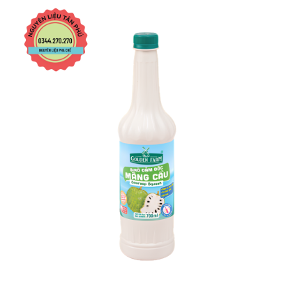 Syrup Goldenfarm Đậm Đặc Mãng Cầu 700ml