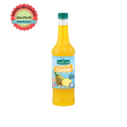 Syrup Goldenfarm Đậm Đặc Thơm 700ml