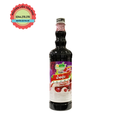 Syrup Thái Lan Ding Fong Nho 750ml