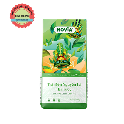 Trà Đen Nguyên Lá Bá Tước Novia 500g