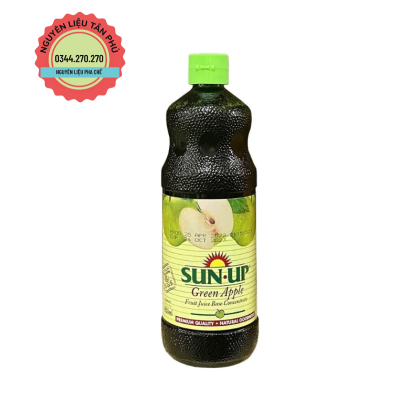 Nước Ép Cô Đặc Sunup Táo Xanh 850ml