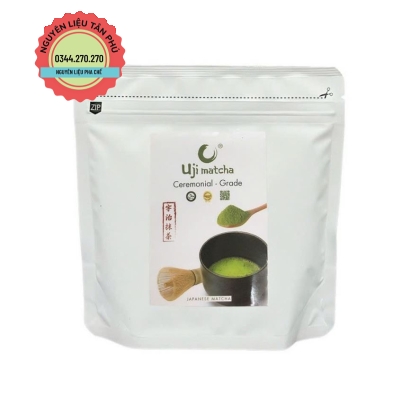 Bột Trà Xanh Matcha Uji Nhật Bản Ceremonial Grade Nguyên Chất 100g