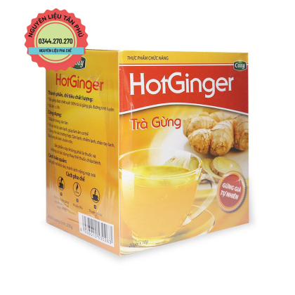 Trà Cozy Ice Tea Hương Gừng Hotginger Hòa Tan 200gr