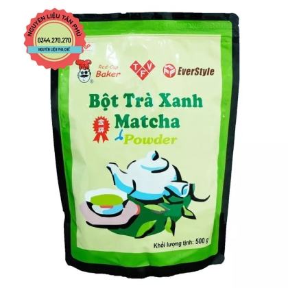 Bột Trà Xanh Matcha Everstyle Đài Loan 0.5Kg