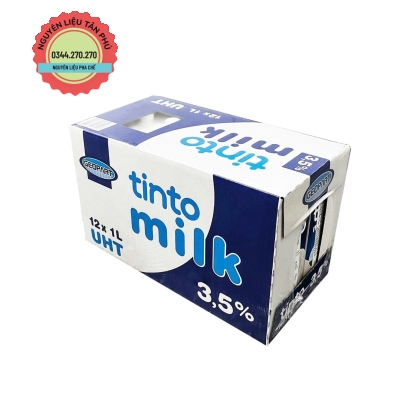 Sữa Tươi Tiệt Trùng Tinto - Thùng 12 hộp 1L