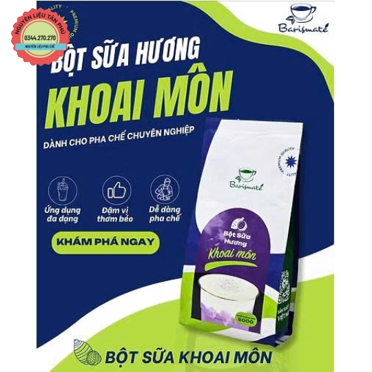 Bột Sữa Khoai Môn Barismate - Gói 500gr