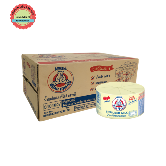 SỮA GẤU NESTLE 140ML - HÀNG CÔNG TY  [THÙNG 96 HỘP] 