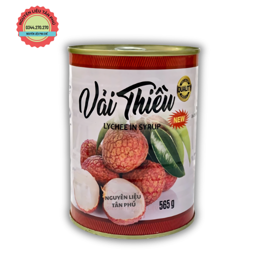 Vải ngâm đường FoodClub trắng 565gr