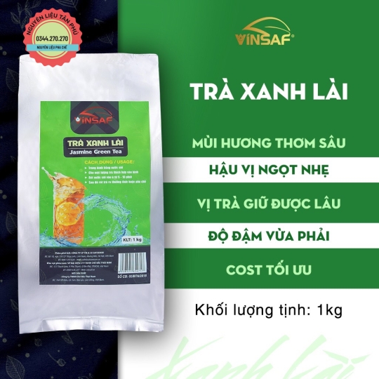Trà Xanh Lài  Vinsaf - Gói 1kg